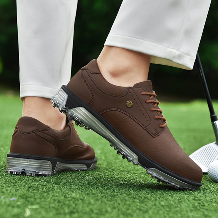 "Limited Edition Herren-Golfschuhe, wasserdicht, stilvoll, mit eleganter Lederoptik, hoher Komfort und exzellente Griffigkeit