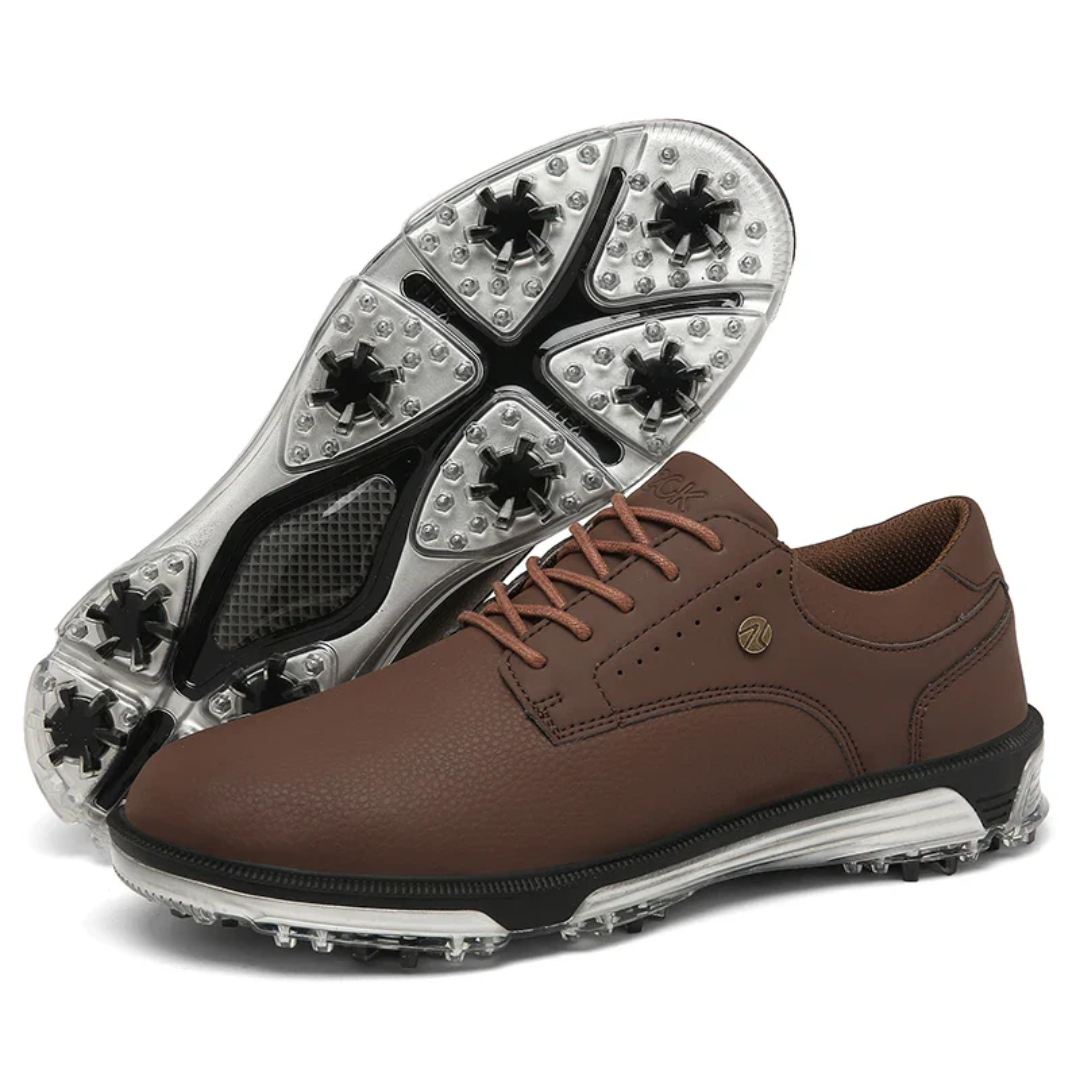 "Limited Edition Herren-Golfschuhe, wasserdicht, stilvoll, mit eleganter Lederoptik, hoher Komfort und exzellente Griffigkeit