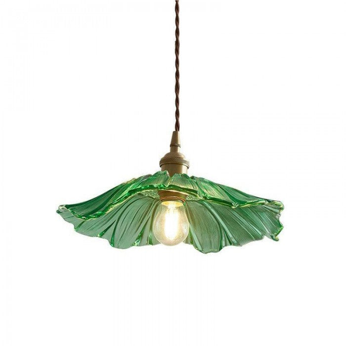 Hängelampe aus Glas für Vintage Stil - Unisex
