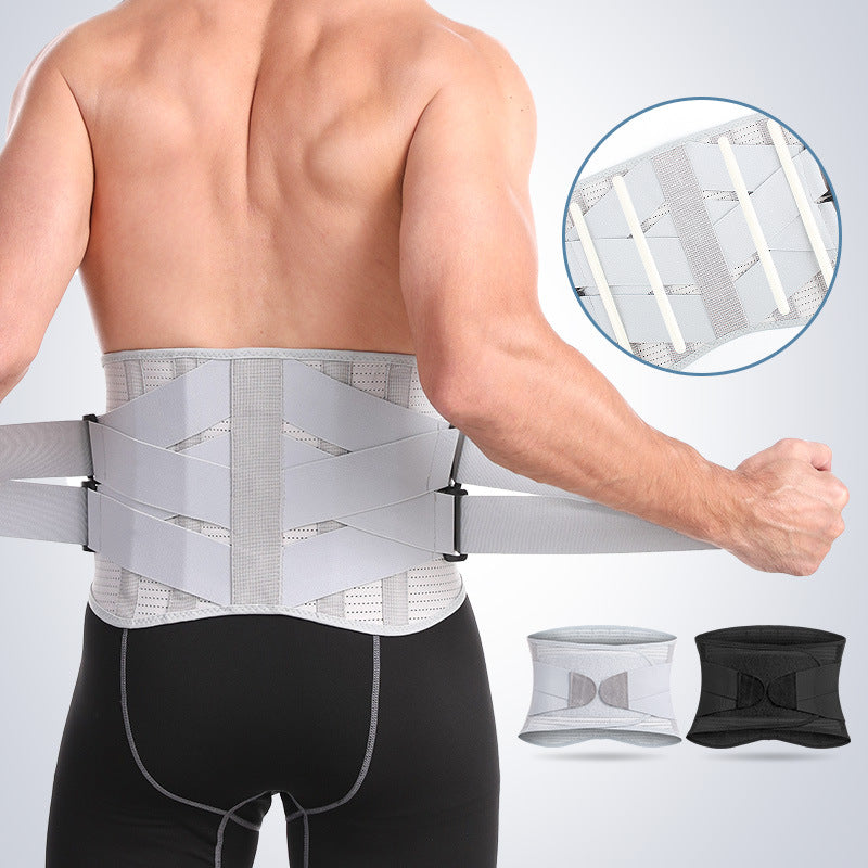 "Lumbale schmerzlindernde Bandage, ergonomisches Design, atmungsaktiv, verstellbare Gurte, 360°-Kompression, Rückenschmerz"