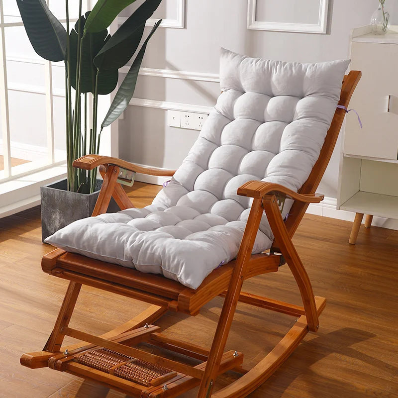 Luxuriöses, ergonomisches Kissen für Schaukelstühle, dick gepolstert, ideal für Innen- und Außenbereiche, modern und komforta
