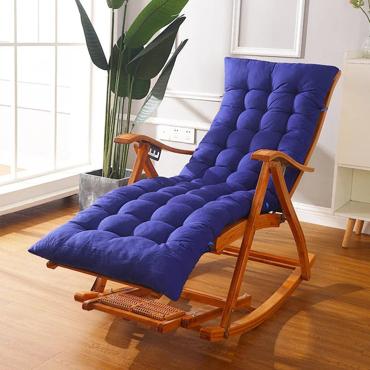 Luxuriöses, ergonomisches Kissen für Schaukelstühle, dick gepolstert, ideal für Innen- und Außenbereiche, modern und komforta
