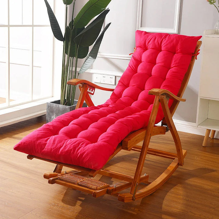 Luxuriöses, ergonomisches Kissen für Schaukelstühle, dick gepolstert, ideal für Innen- und Außenbereiche, modern und komforta