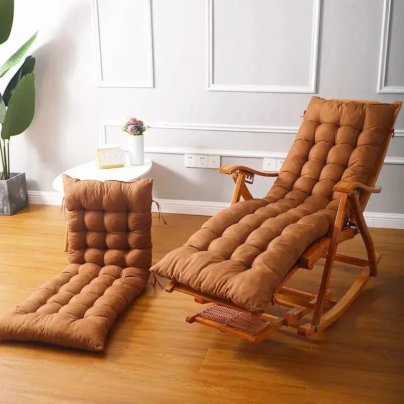 Luxuriöses, ergonomisches Kissen für Schaukelstühle, dick gepolstert, ideal für Innen- und Außenbereiche, modern und komforta