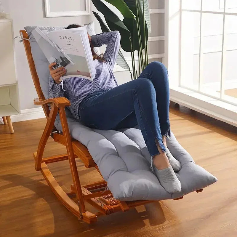 Luxuriöses, ergonomisches Kissen für Schaukelstühle, dick gepolstert, ideal für Innen- und Außenbereiche, modern und komforta