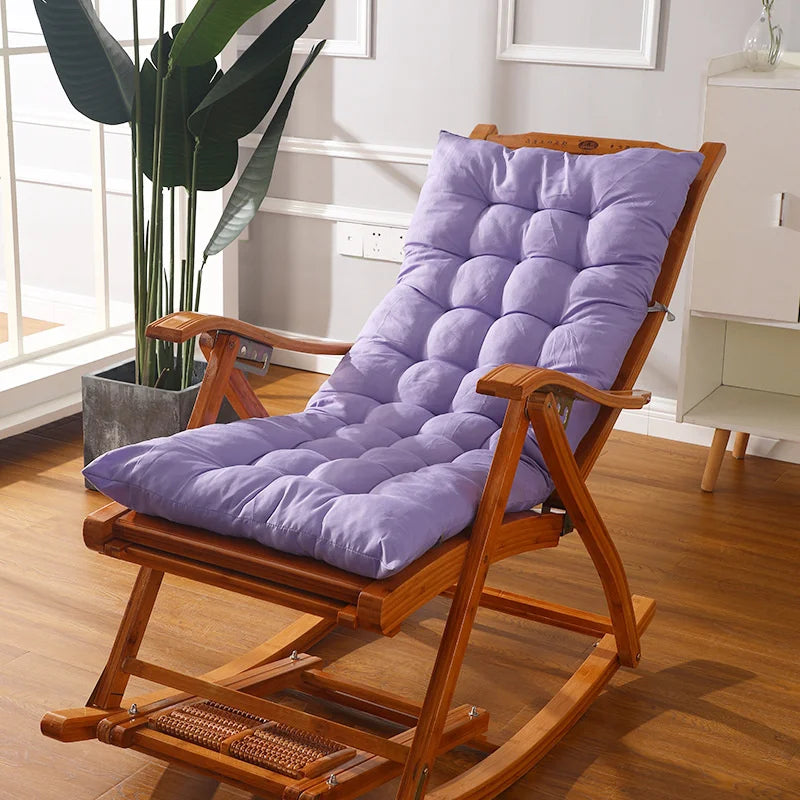 Luxuriöses, ergonomisches Kissen für Schaukelstühle, dick gepolstert, ideal für Innen- und Außenbereiche, modern und komforta
