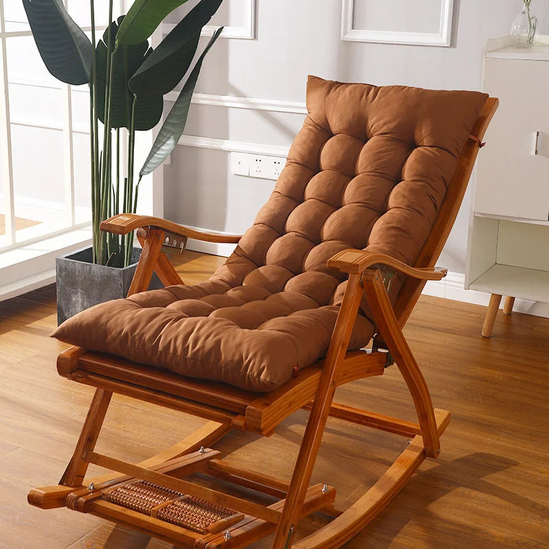 Luxuriöses, ergonomisches Kissen für Schaukelstühle, dick gepolstert, ideal für Innen- und Außenbereiche, modern und komforta