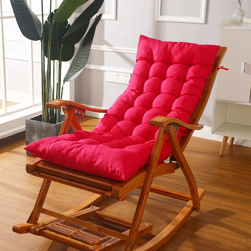 Luxuriöses, ergonomisches Kissen für Schaukelstühle, dick gepolstert, ideal für Innen- und Außenbereiche, modern und komforta