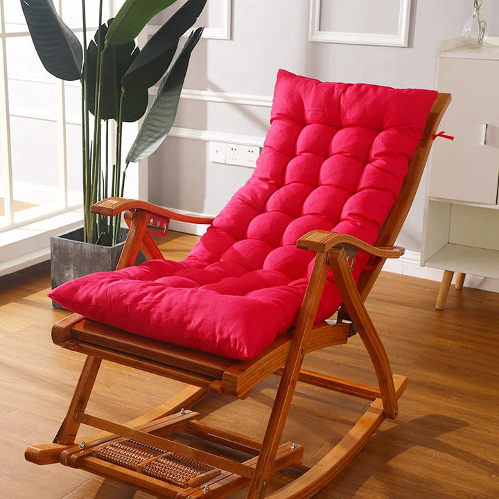 Luxuriöses, ergonomisches Kissen für Schaukelstühle, dick gepolstert, ideal für Innen- und Außenbereiche, modern und komforta