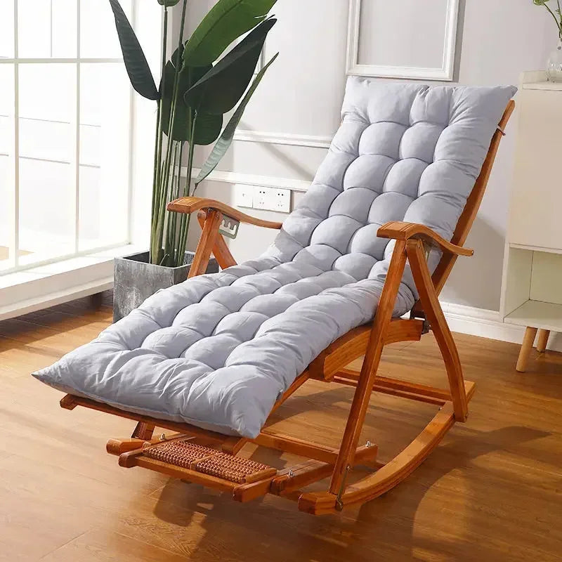 Luxuriöses, ergonomisches Kissen für Schaukelstühle, dick gepolstert, ideal für Innen- und Außenbereiche, modern und komforta