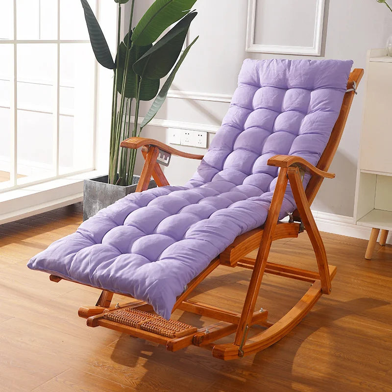 Luxuriöses, ergonomisches Kissen für Schaukelstühle, dick gepolstert, ideal für Innen- und Außenbereiche, modern und komforta