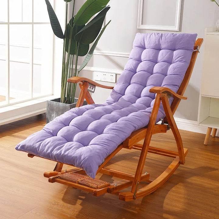 Luxuriöses, ergonomisches Kissen für Schaukelstühle, dick gepolstert, ideal für Innen- und Außenbereiche, modern und komforta