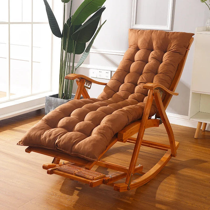 Luxuriöses, ergonomisches Kissen für Schaukelstühle, dick gepolstert, ideal für Innen- und Außenbereiche, modern und komforta