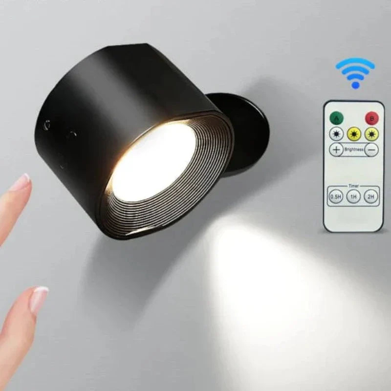 Kabellose 360° Wandleuchte mit Smart-Touch und LED