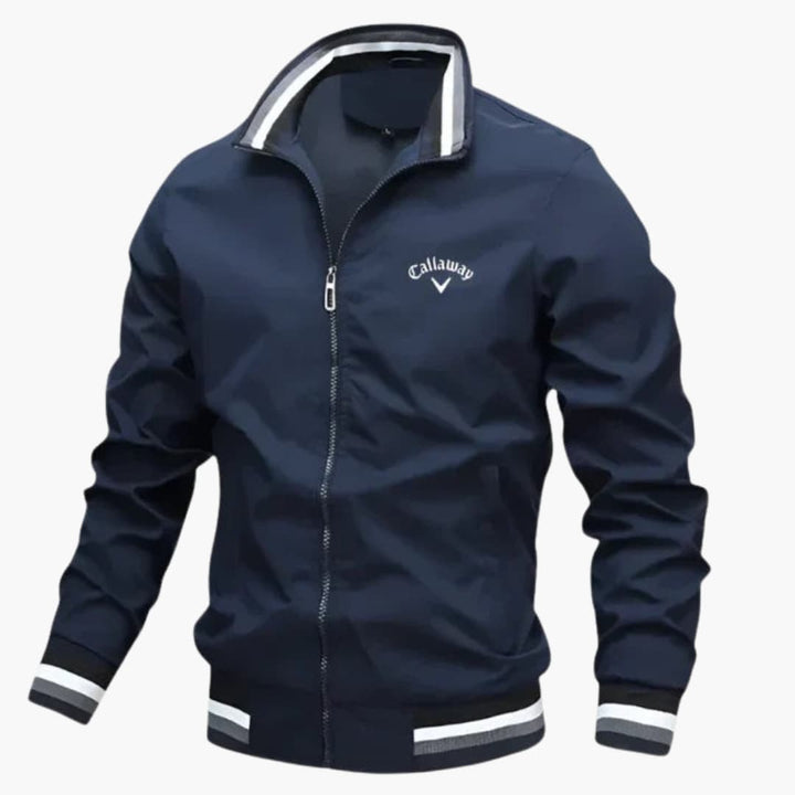 "Moderne Herren Übergangsjacke, wasserabweisend, mit eleganter Silhouette und Thermofaser-Technologie, perfekt für jede Saiso