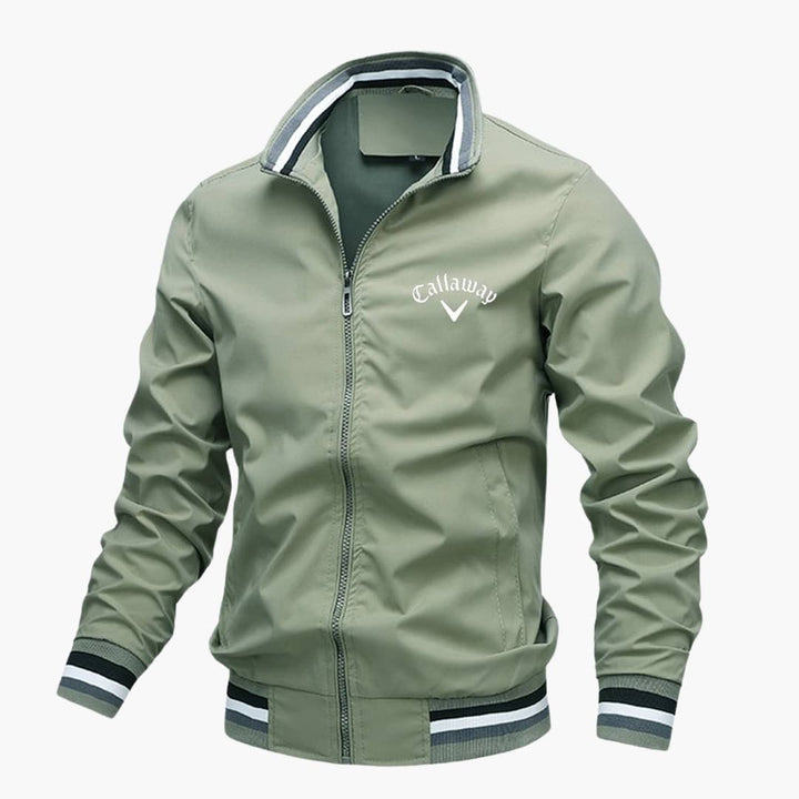 "Moderne Herren Übergangsjacke, wasserabweisend, mit eleganter Silhouette und Thermofaser-Technologie, perfekt für jede Saiso