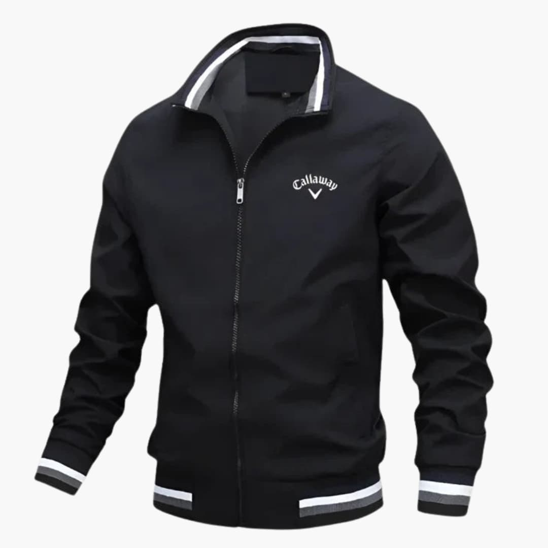 "Moderne Herren Übergangsjacke, wasserabweisend, mit eleganter Silhouette und Thermofaser-Technologie, perfekt für jede Saiso