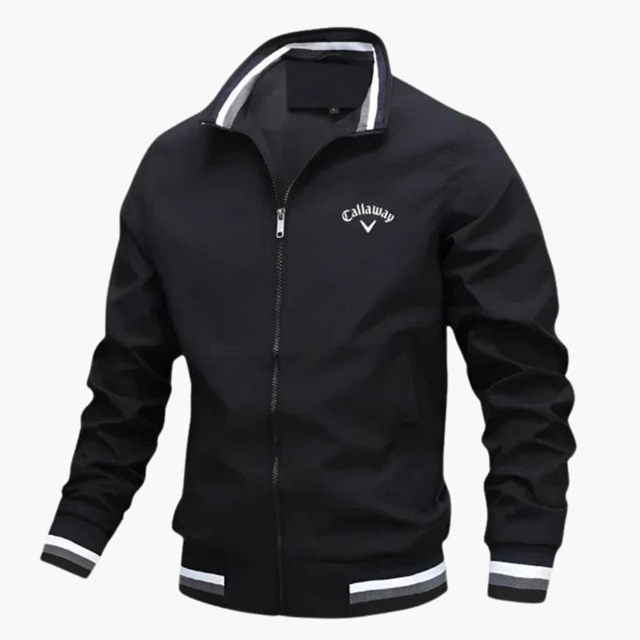 "Moderne Herren Übergangsjacke, wasserabweisend, mit eleganter Silhouette und Thermofaser-Technologie, perfekt für jede Saiso