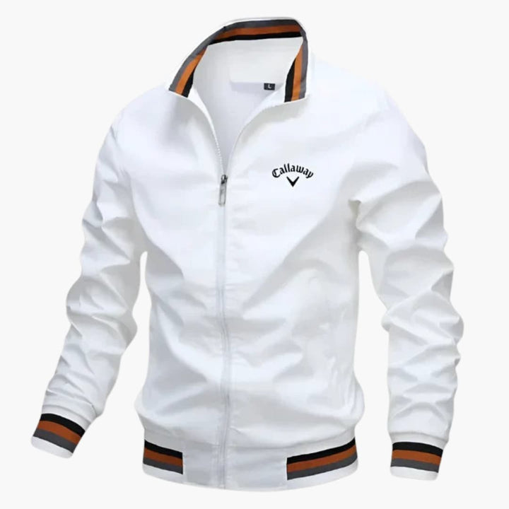 "Moderne Herren Übergangsjacke, wasserabweisend, mit eleganter Silhouette und Thermofaser-Technologie, perfekt für jede Saiso