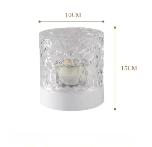 "Moderne kabellose LED-Stimmungsleuchte mit RGB-Farbwechsel, elegante Optik, flexibel platzierbar, mit Fernbedienung steuerba