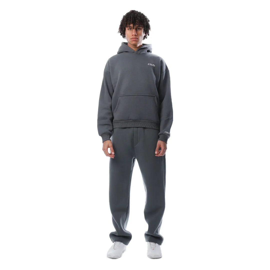 Moderner blauer Trainingsanzug, lässig und bequem, ideal für Alltag und vielseitige Looks, geeignet für jede Jahreszeit.