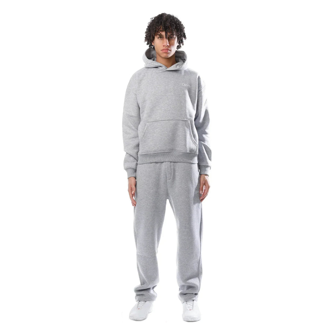 Moderner blauer Trainingsanzug, lässig und bequem, ideal für Alltag und vielseitige Looks, geeignet für jede Jahreszeit.
