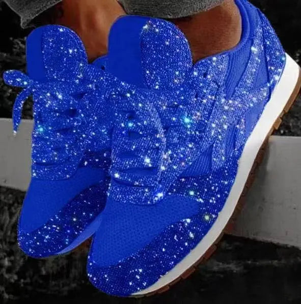 "Modische Herrensneaker mit glänzenden Pailletten, stilvoll und komfortabel, perfekte Ergänzung für jedes Outfit."