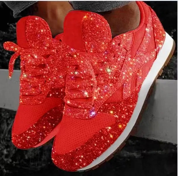 "Modische Herrensneaker mit glänzenden Pailletten, stilvoll und komfortabel, perfekte Ergänzung für jedes Outfit."