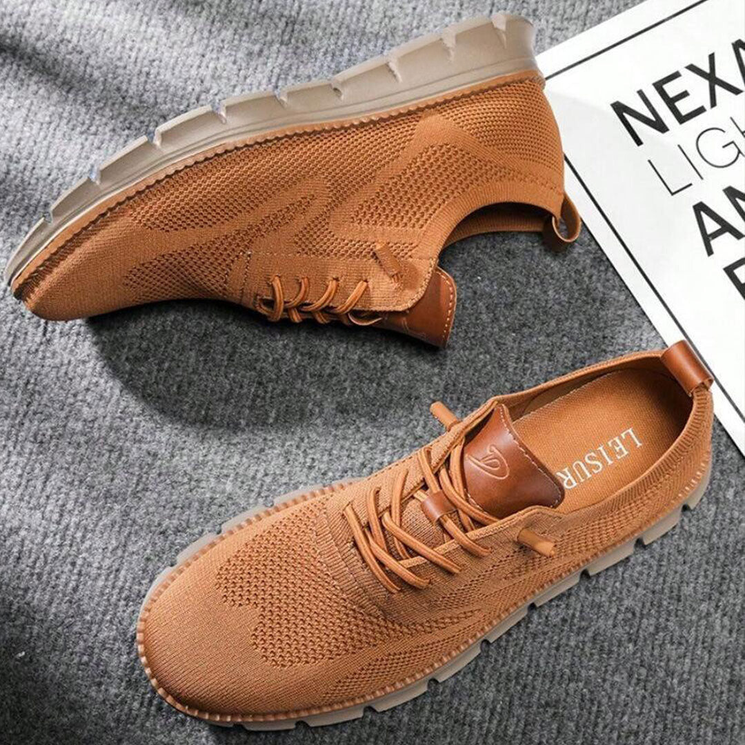 "Modische, leichte Herren-Sneaker, schwarz-graues Design, für Komfort und Stil."