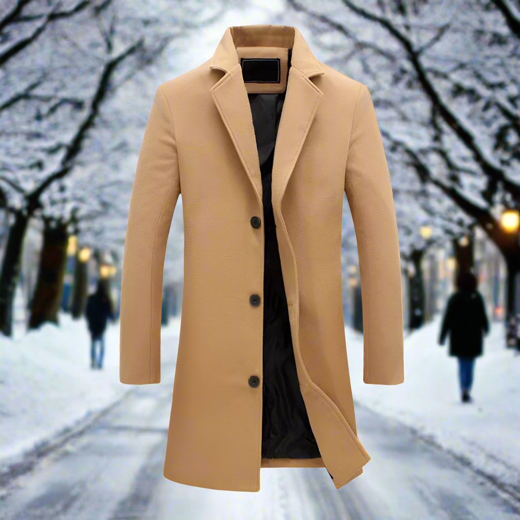Modischer Herren-Wintermantel, robust und stilvoll, in verschiedenen Farben; perfekte Wahl für kalte Tage und elegante Outfit