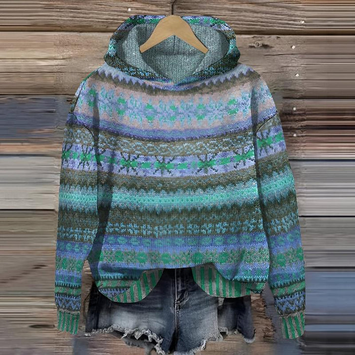 "Nelly Damen Vintage Hoodie: Weiches Material, lockere Passform, zeitloses Design für Komfort und Stil, perfekt für jede Figu