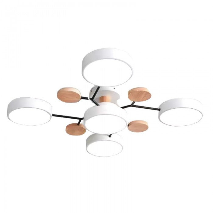 Elegante nordische LED-Deckenleuchte für Wohnzimmer