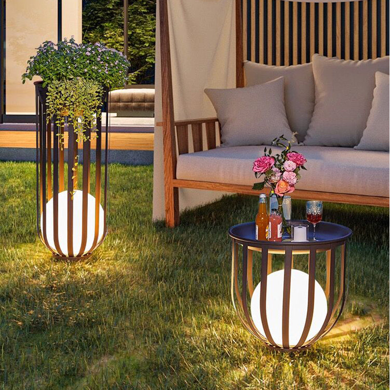 Wasserdichte Solar-Gartenlampe für stilvolle Außenbeleuchtung