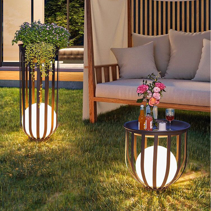 Wasserdichte Solar-Gartenlampe für stilvolle Außenbeleuchtung