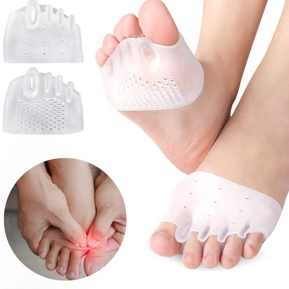 "Orthopädische Einlegesohle mit Polsterung, Detailansicht, zur Schmerzlinderung bei Ballenzehen und optimalen Fußausrichtung.