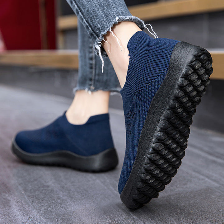 "Orthopädische Herrenschuhe, dehnbar, stoßdämpfend, flexibles Mesh, rutschfeste Sohle, erhöhte Fußgewölbeunterstützung"
