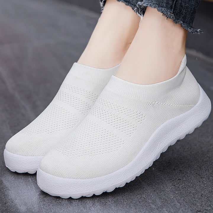 "Orthopädische Herrenschuhe, dehnbar, stoßdämpfend, flexibles Mesh, rutschfeste Sohle, erhöhte Fußgewölbeunterstützung"