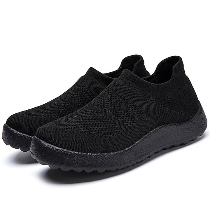 "Orthopädische Herrenschuhe, dehnbar, stoßdämpfend, flexibles Mesh, rutschfeste Sohle, erhöhte Fußgewölbeunterstützung"