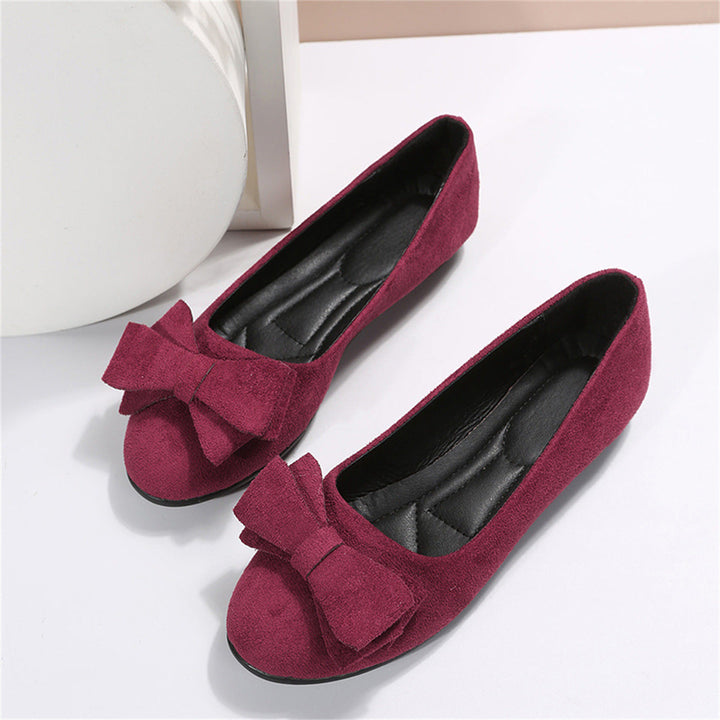 Orthopädische Komfortschuhe Burgunderrot, elegante Damen-Fußbekleidung, ideal für Fußschmerzprävention und stilvolles Design.