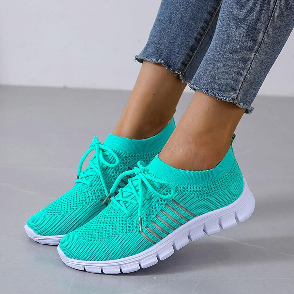 "Orthopädische Sneaker für Damen, atmungsaktiv, mit Dämpfung, in verschiedenen Farben, für maximalen Komfort."