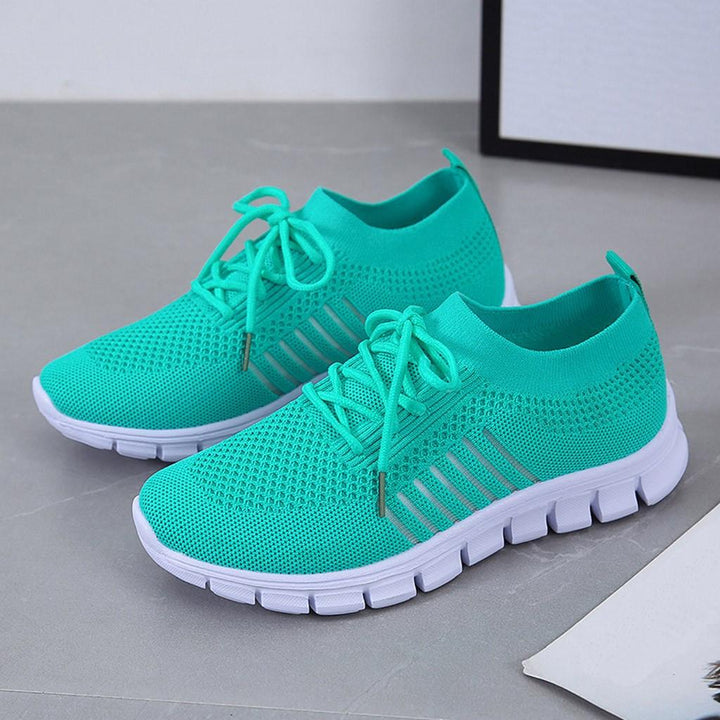 "Orthopädische Sneaker für Damen, atmungsaktiv, mit Dämpfung, in verschiedenen Farben, für maximalen Komfort."