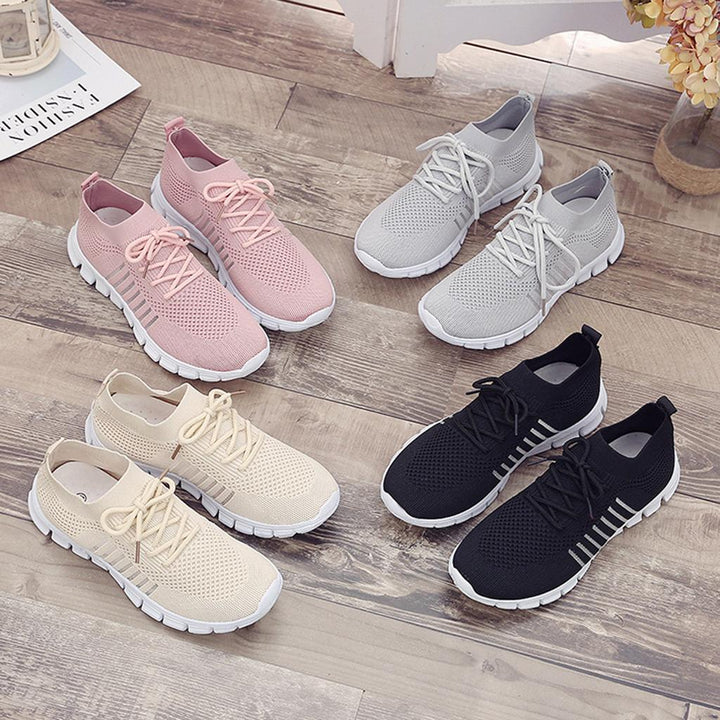 "Orthopädische Sneaker für Damen, atmungsaktiv, mit Dämpfung, in verschiedenen Farben, für maximalen Komfort."