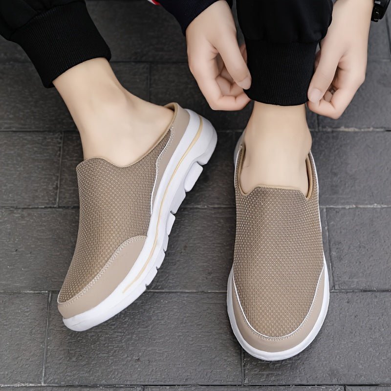 "Orthopädische Sport-Sandalen für Herren, verstellbare Riemen, stoßdämpfende Sohle, schwarz, ideal für Outdoor-Aktivitäten."