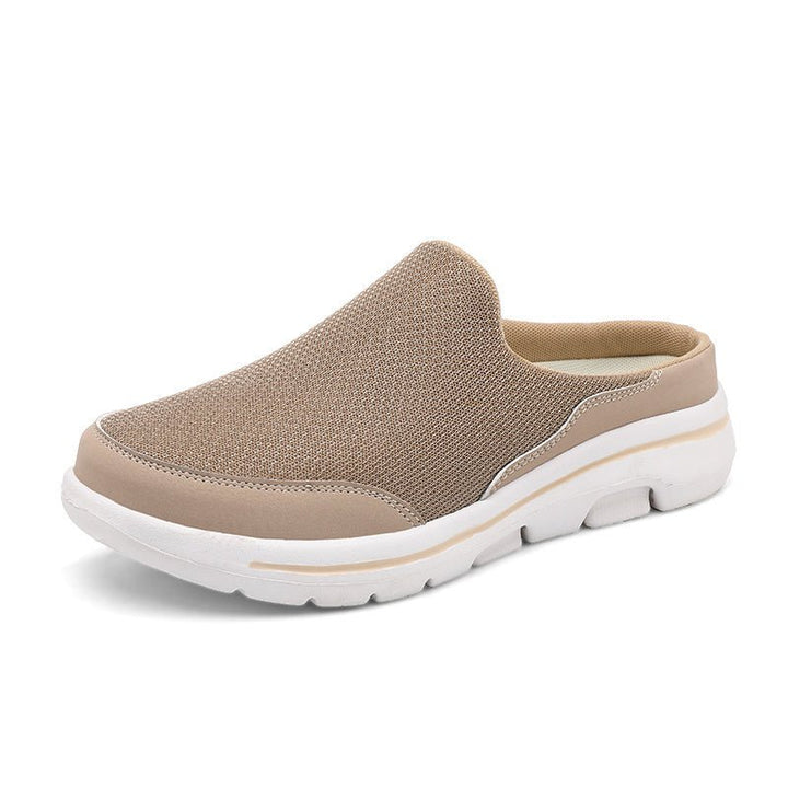 "Orthopädische Sport-Sandalen für Herren, verstellbare Riemen, stoßdämpfende Sohle, schwarz, ideal für Outdoor-Aktivitäten."