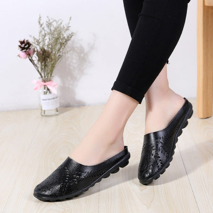 Orthopädischer Hohlschuh, leicht, komfortabel, ergonomisch, mit Klettverschluss, ideal für Damen, bietet Halt und Dämpfung