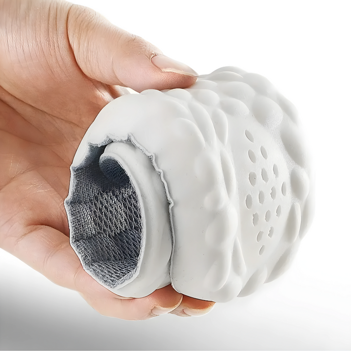 "Orthopulse Lauf-Einlegesohle Grau, ultra-weich, ergonomisch, optimaler Laufkomfort, Unterstützung beim Laufen"