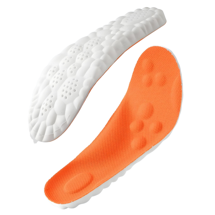 "Orthopulse Lauf-Einlegesohle Grau, ultra-weich, ergonomisch, optimaler Laufkomfort, Unterstützung beim Laufen"