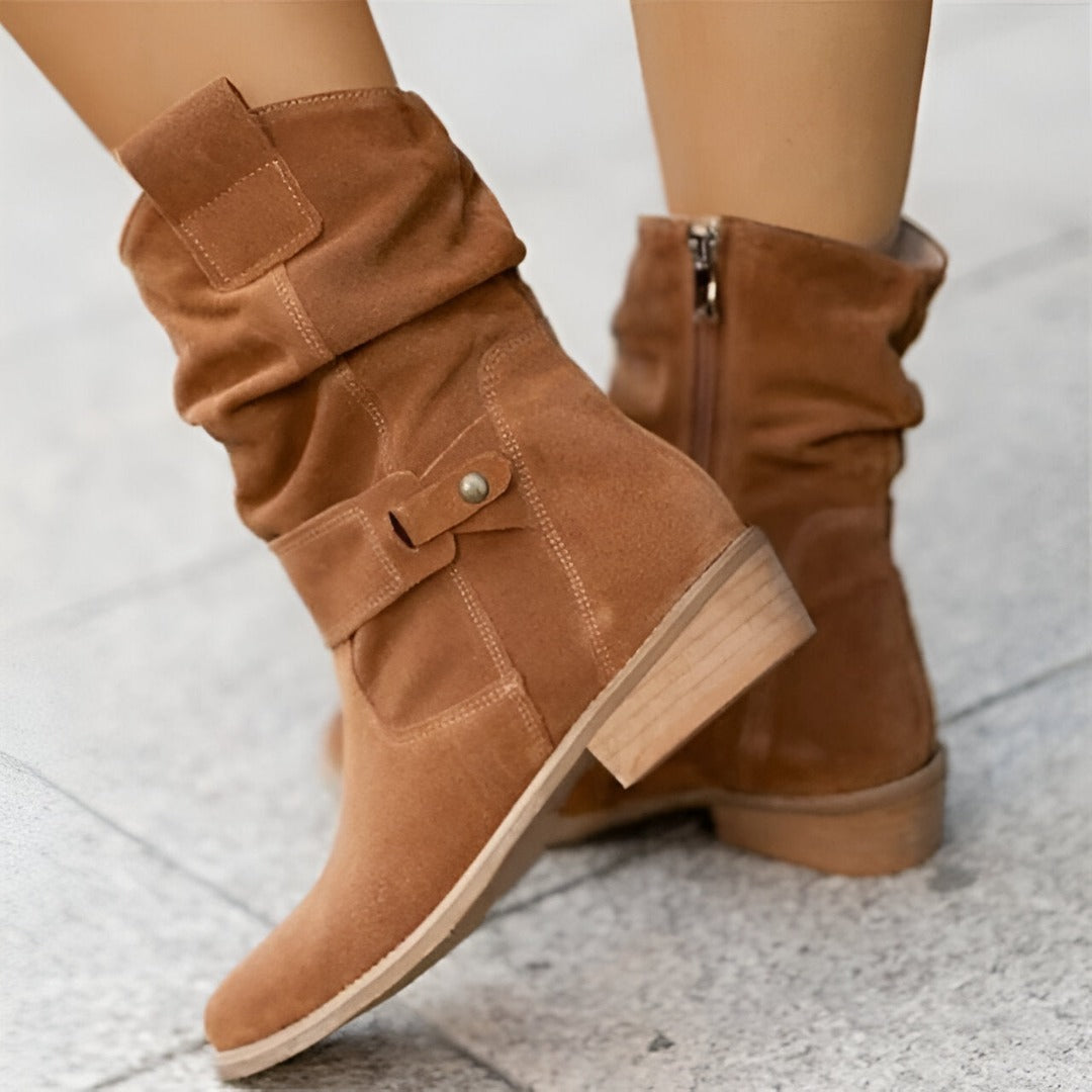 Damen Freizeitschuhe aus Wildlederimitat