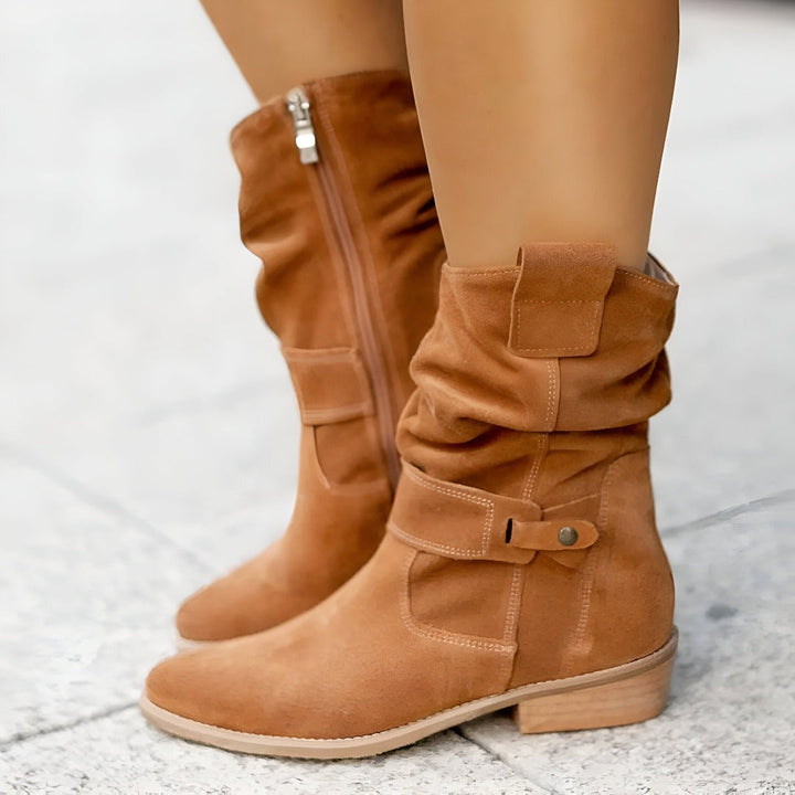 Damen Freizeitschuhe aus Wildlederimitat