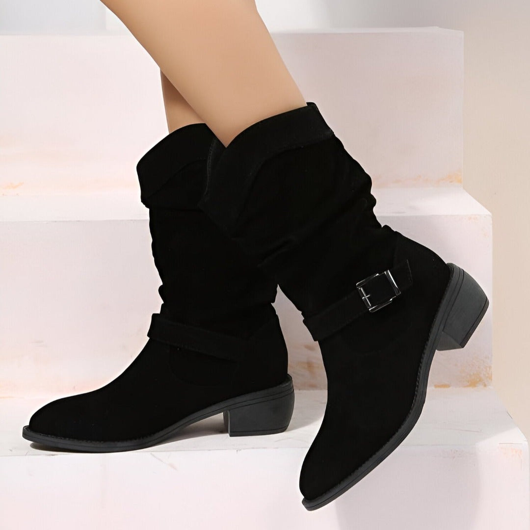 Damen Freizeitschuhe aus Wildlederimitat